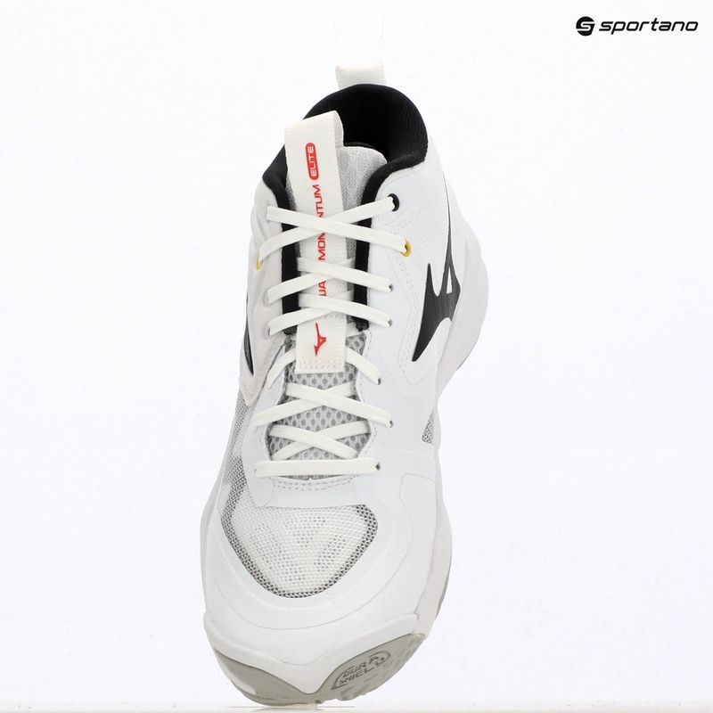 Кросівки волейбольні Mizuno Wave Momentum Elite Mid white/black/fiery red 4