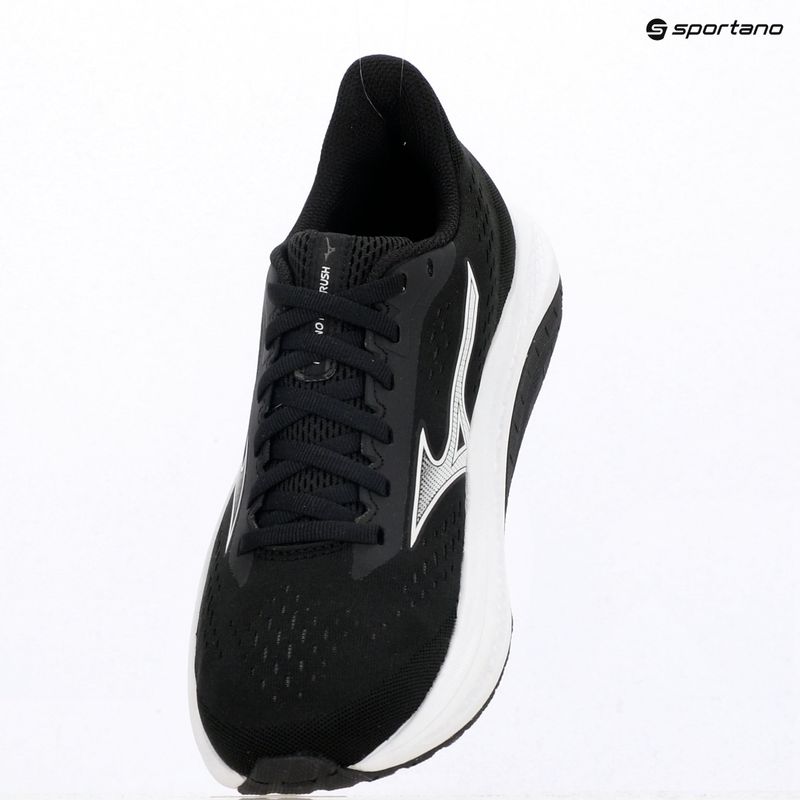 Кросівки для бігу жіночі Mizuno Fortrush black/white/iron gate 4