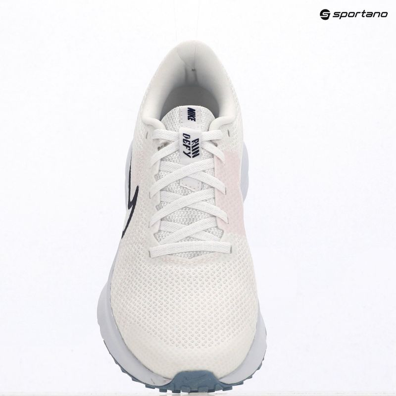 Кросівки для бігу жіночі Nike Run Defy white/football grey/work blue/blue void 6