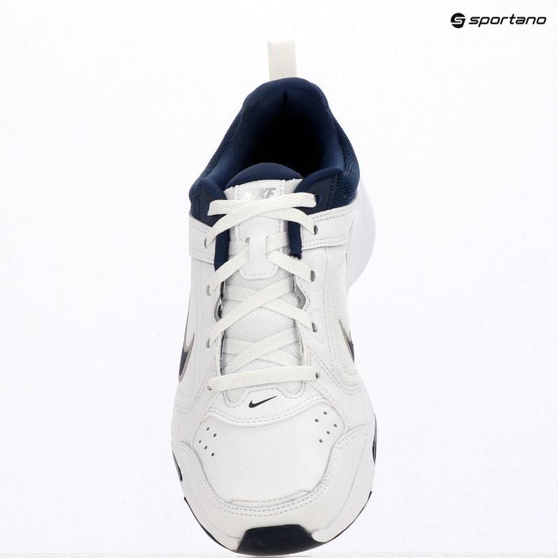 Кросівки для тренувань чоловічі Nike Defy All Day white/metallic silver/midnight navy 10