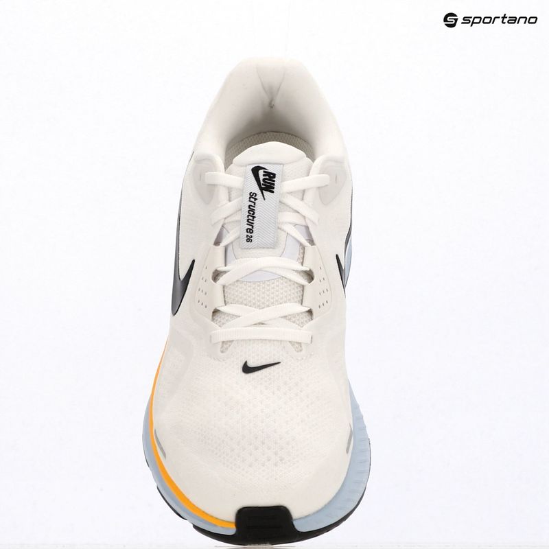 Кросівки для бігу чоловічі Nike Structure 26 white/hydrogen blue/total orange/black 7
