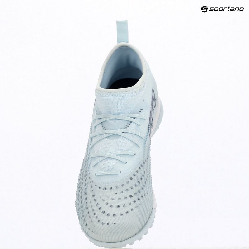 Кросівки футбольні дитячі PUMA Future 9 Match TT + Mid Jr icy blue/puma white/blue jewel 4