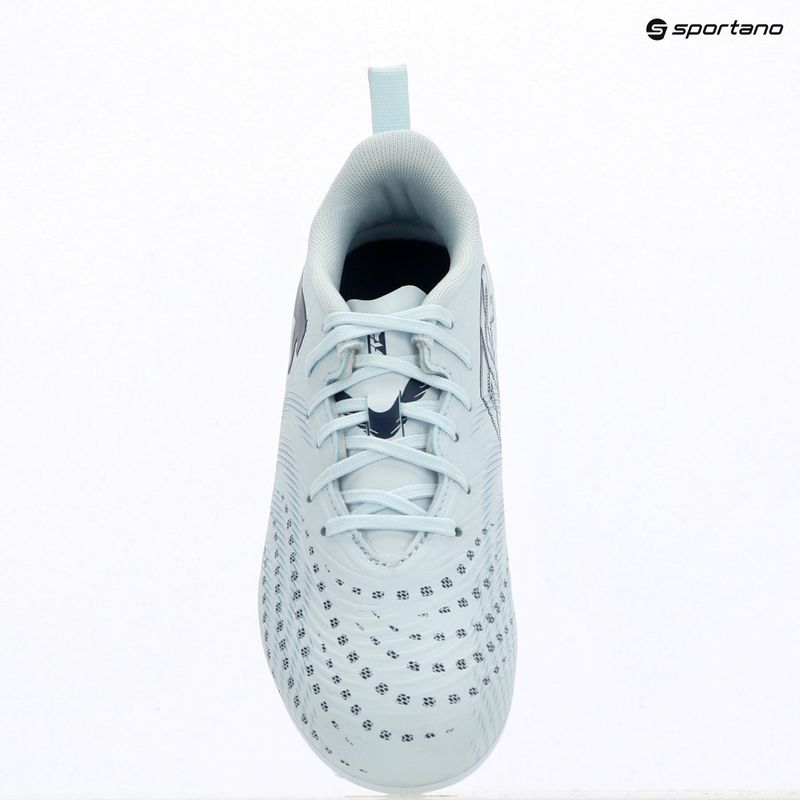 Кросівки футбольні дитячі PUMA Future 9 Play FG/AG Jr icy blue/puma white/blue jewel 4