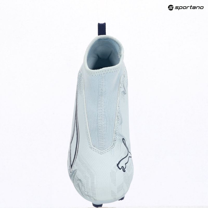 Кросівки футбольні дитячі PUMA Ultra 6 Match+ LL FG/AG Jr icy blue/puma white/blue jewel 3