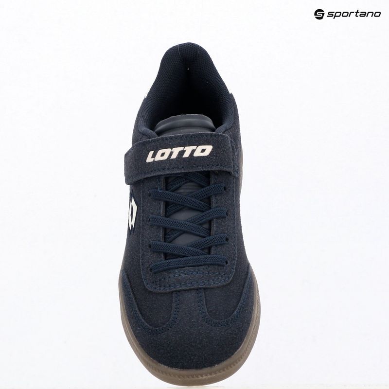 Взуття дитяче Lotto Vintal SC Kids navy/white 12