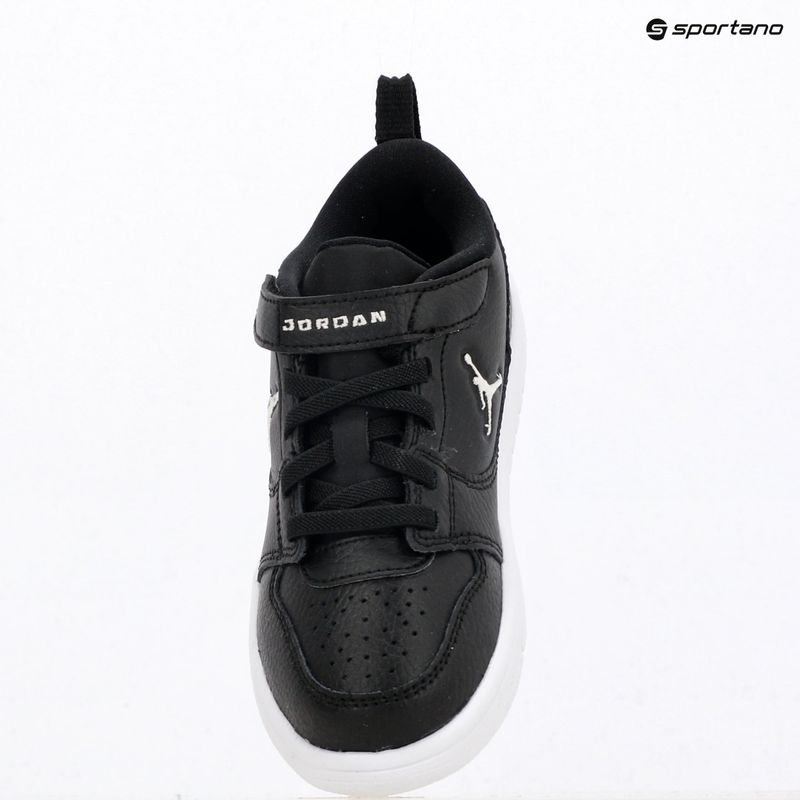Взуття дитяче Nike Jordan Court Connect Low black/white 6