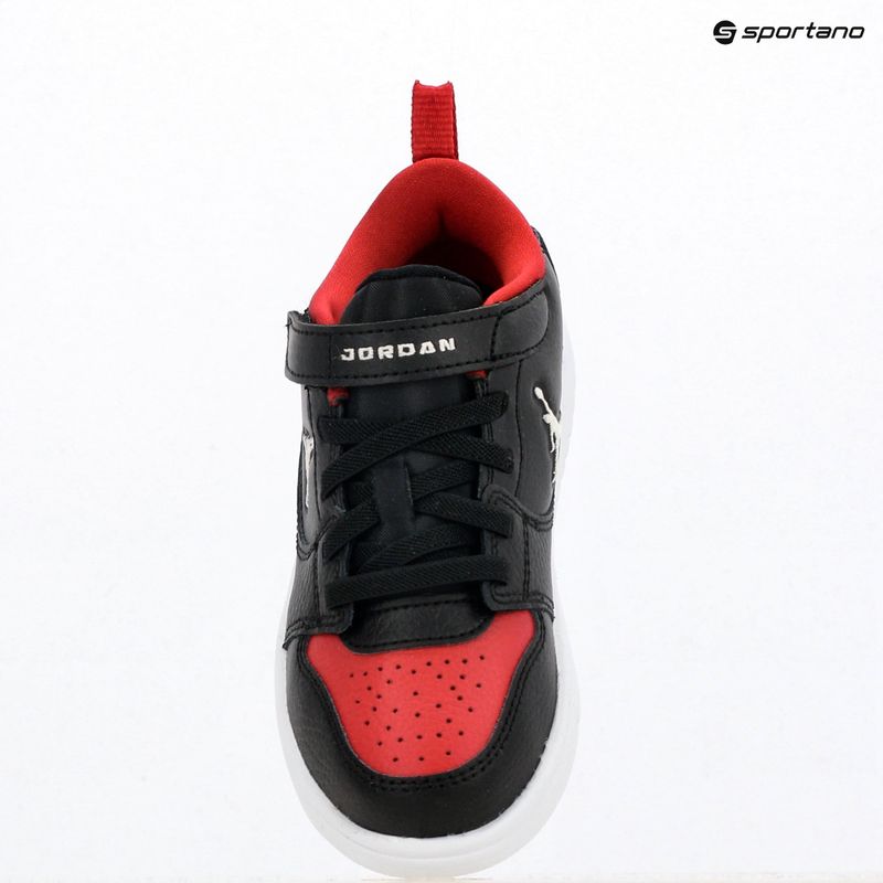 Взуття дитяче Nike Jordan Court Connect Low black/gym red/white 6
