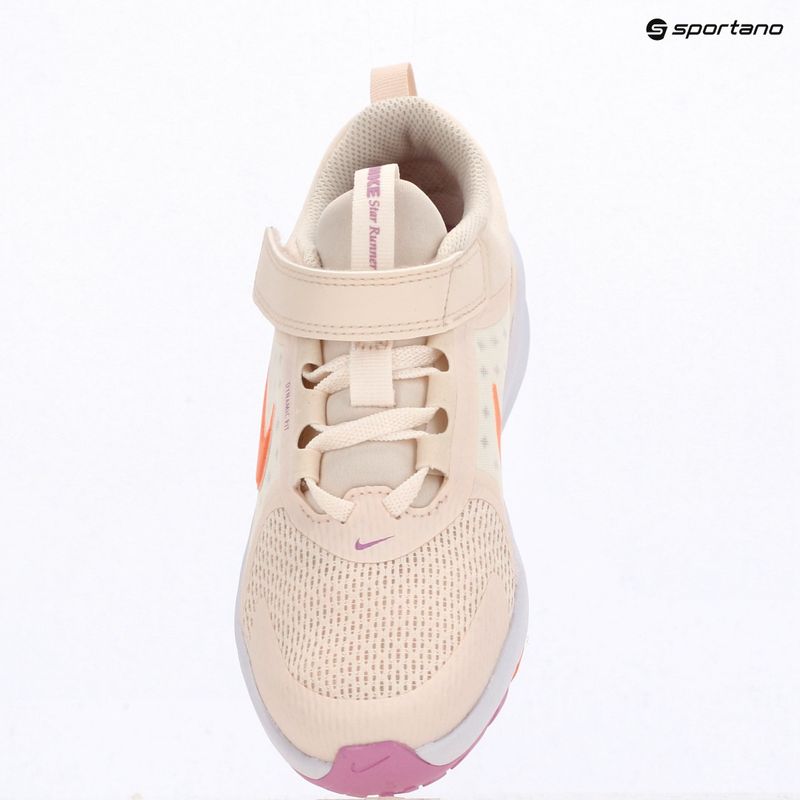 Взуття дитяче Nike Star Runner 5 chalk/sail/light magenta/orange pulse 6