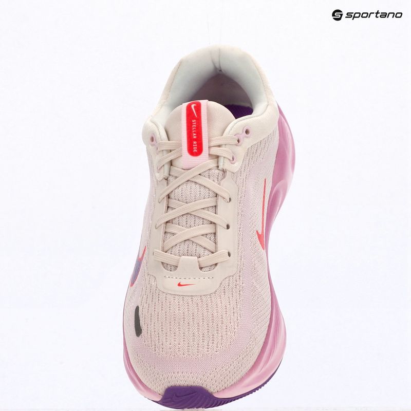 Кросівки для бігу Nike Stellar Ride chalk/pink foam/bright violet 6