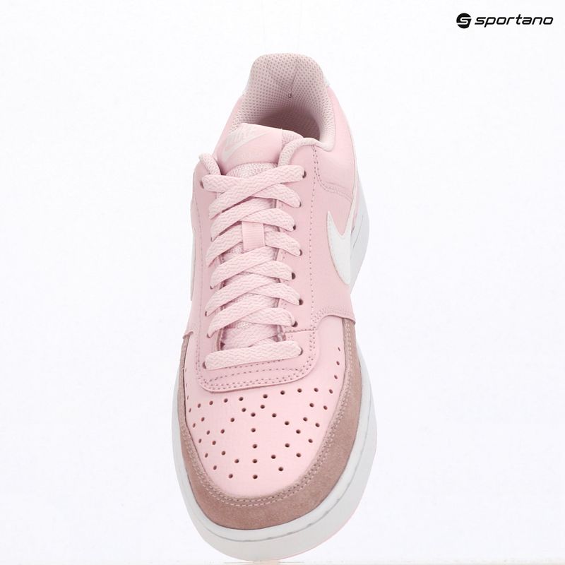 Взуття жіноче Nike Court Vision Low Suede pink foam/white 6