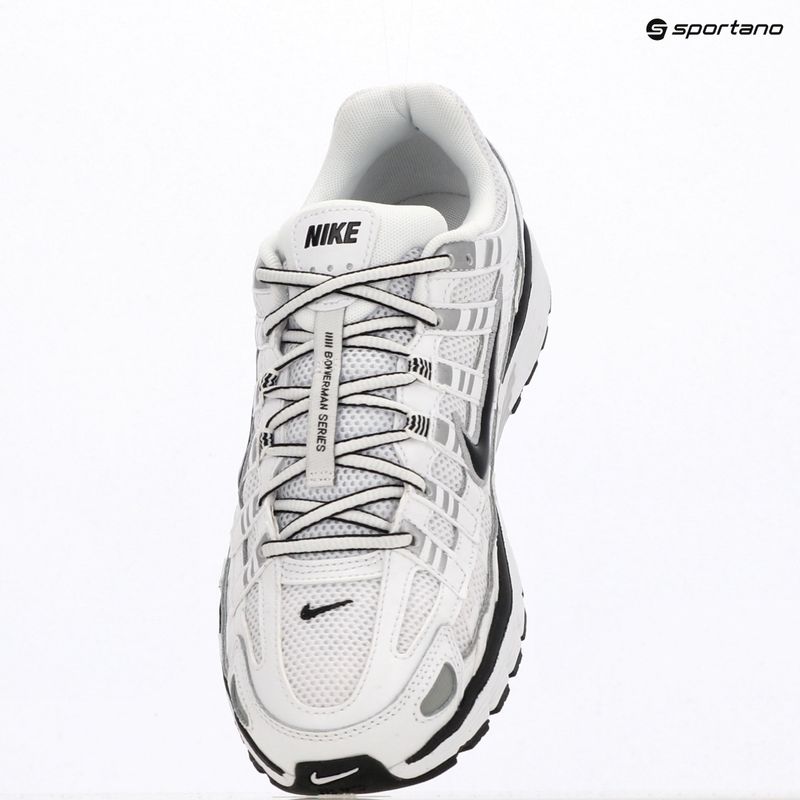 Взуття чоловіче Nike P-6000 white/metallic silver/black/black 6