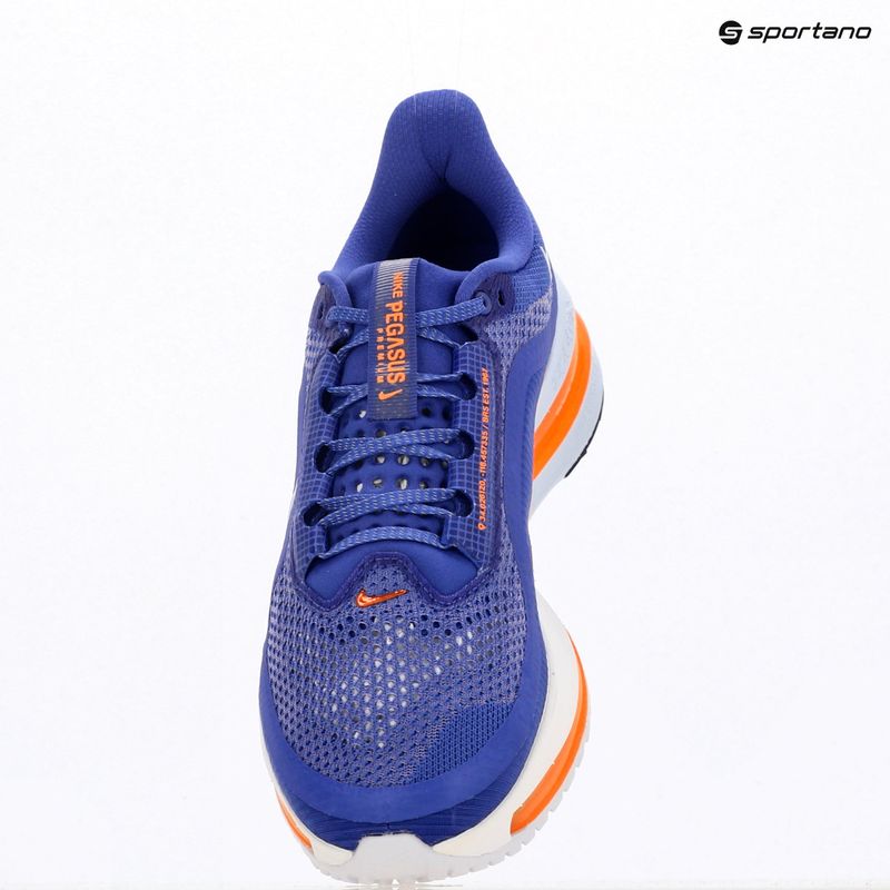Кросівки для бігу чоловічі Nike Pegasus Premium lapis/total orange/off noir/white 7