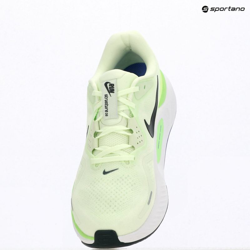 Кросівки для бігу чоловічі Nike Structure 26 volt tint/lime blast/black spruce 6