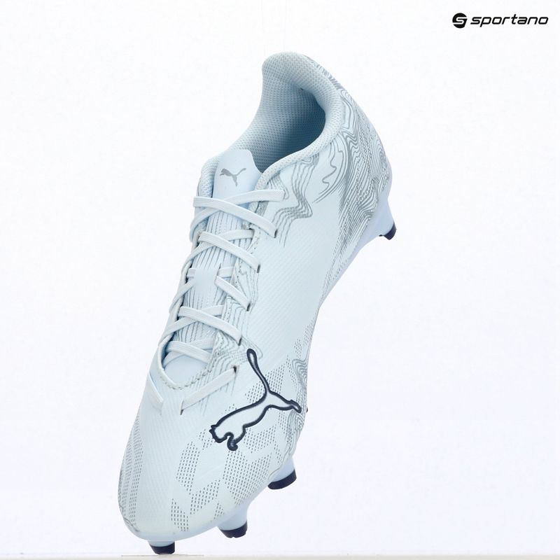 Кросівки футбольні PUMA Ultra 6 Play FG/AG icy blue/puma white/blue jewel 11