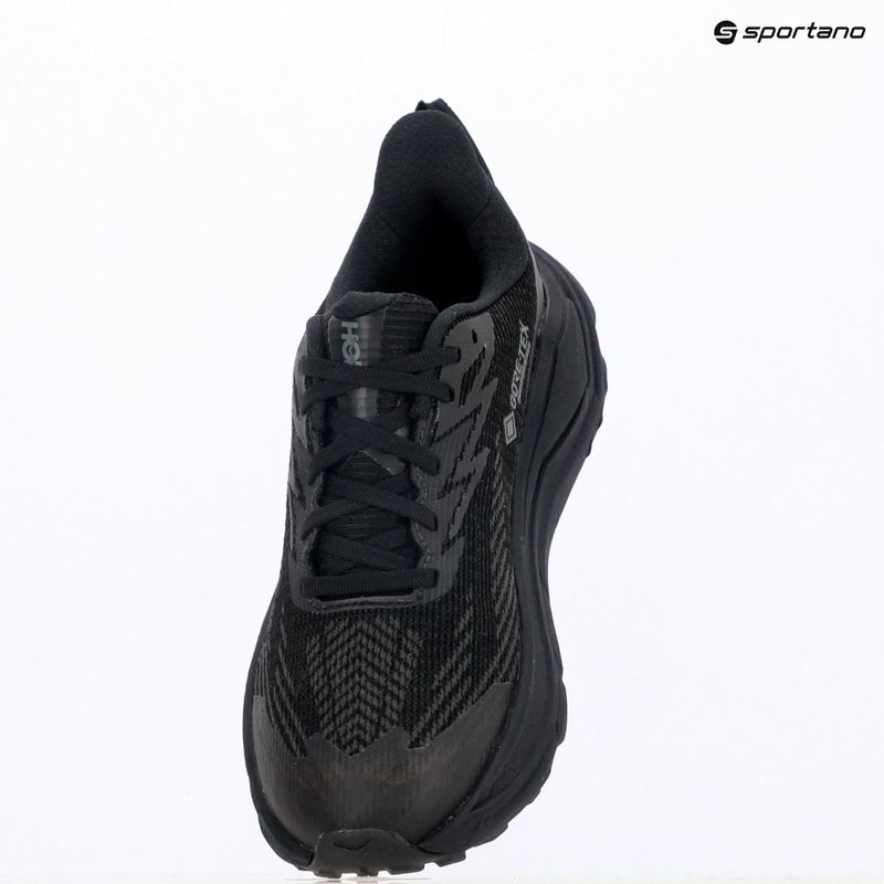Кросівки для бігу жіночі HOKA Challenger 8 GTX black/carbon black 18