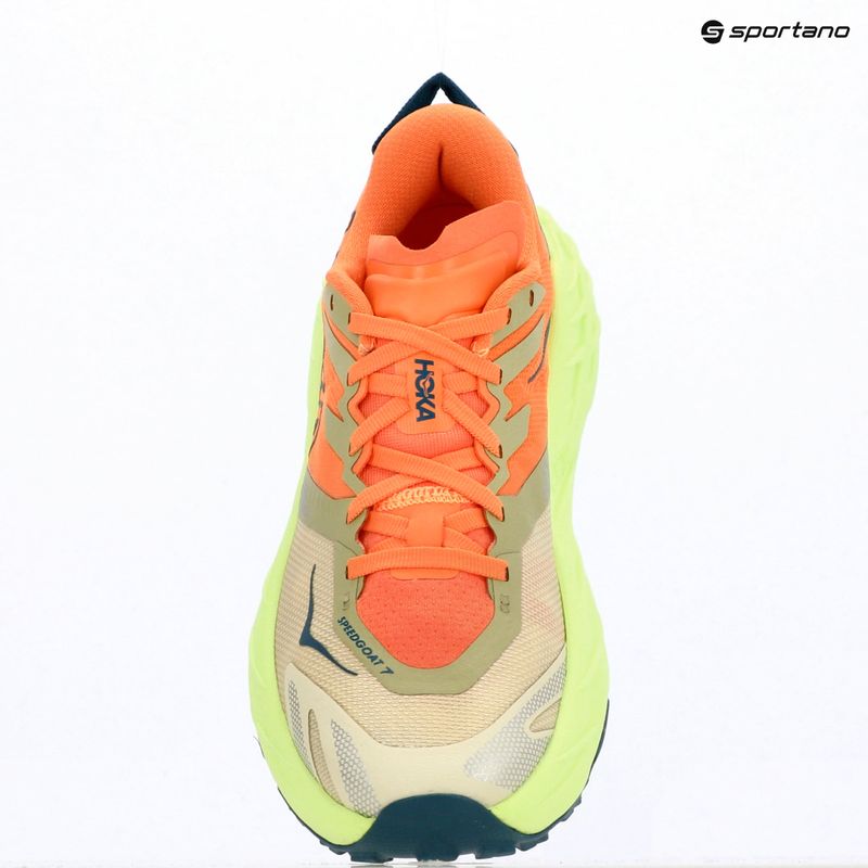 Кросівки для бігу жіночі HOKA Speedgoat 7 persimmon/neon yuzu 18