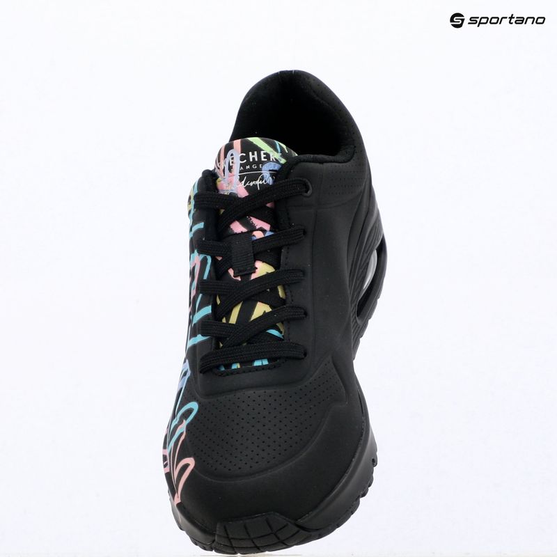 Кросівки жіночі SKECHERS JGoldcrown Uno Spread The Love black 11