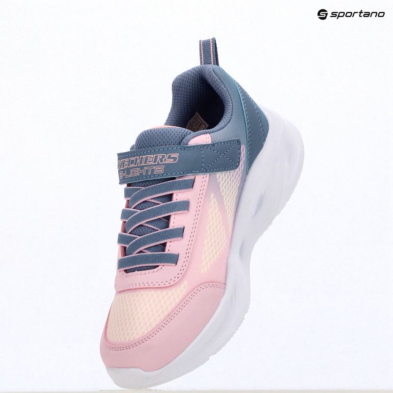 Кросівки дитячі SKECHERS Sola Glow Ombre Deluxe gray 12
