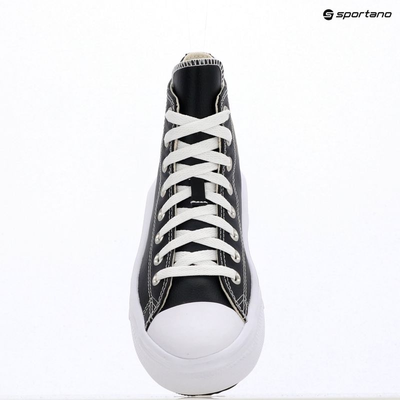 Кеди жіночі Converse Chuck Taylor All Star Move Platform Leather black 9