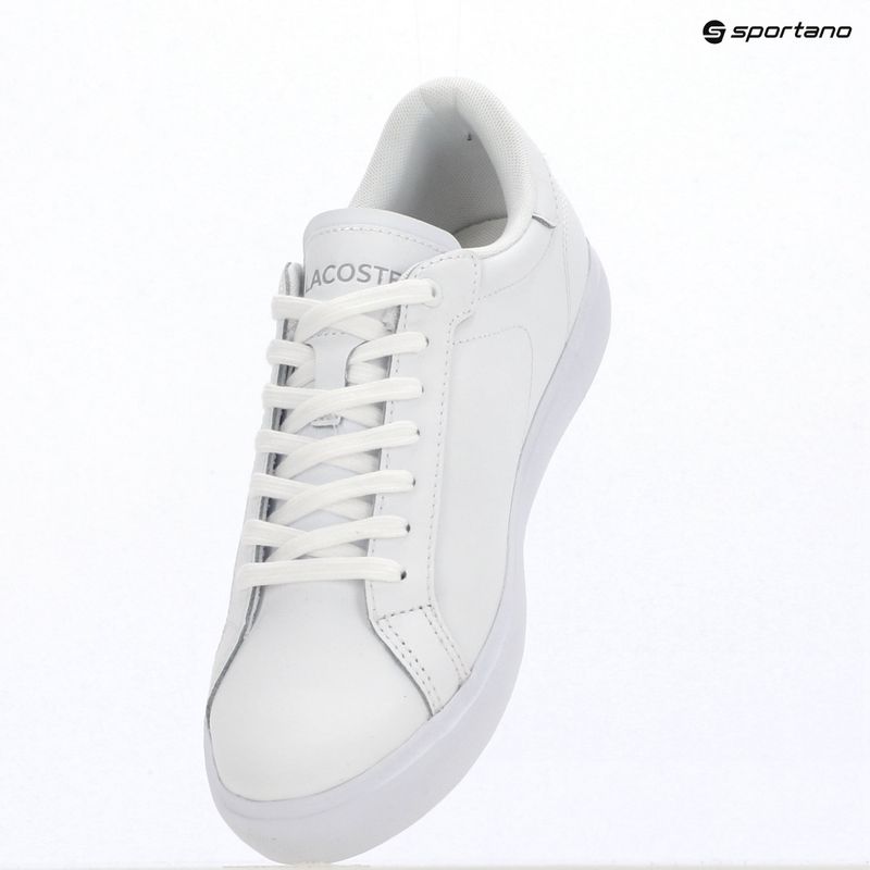Кросівки жіночі Lacoste Powercourt white/white 9