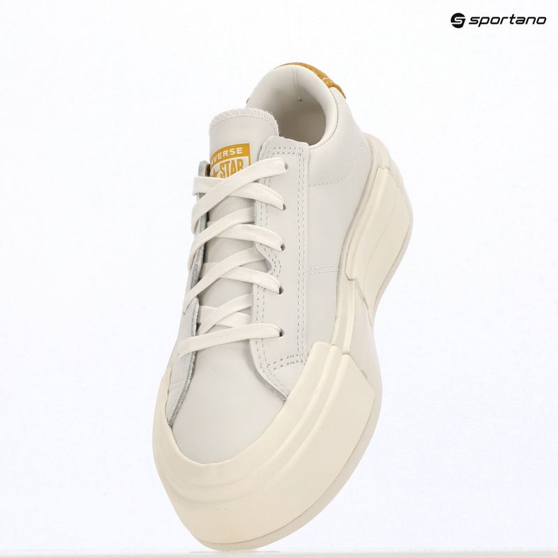 Кеди жіночі Converse Chuck Taylor All Star Cruise Leather vintage white/yellow 9