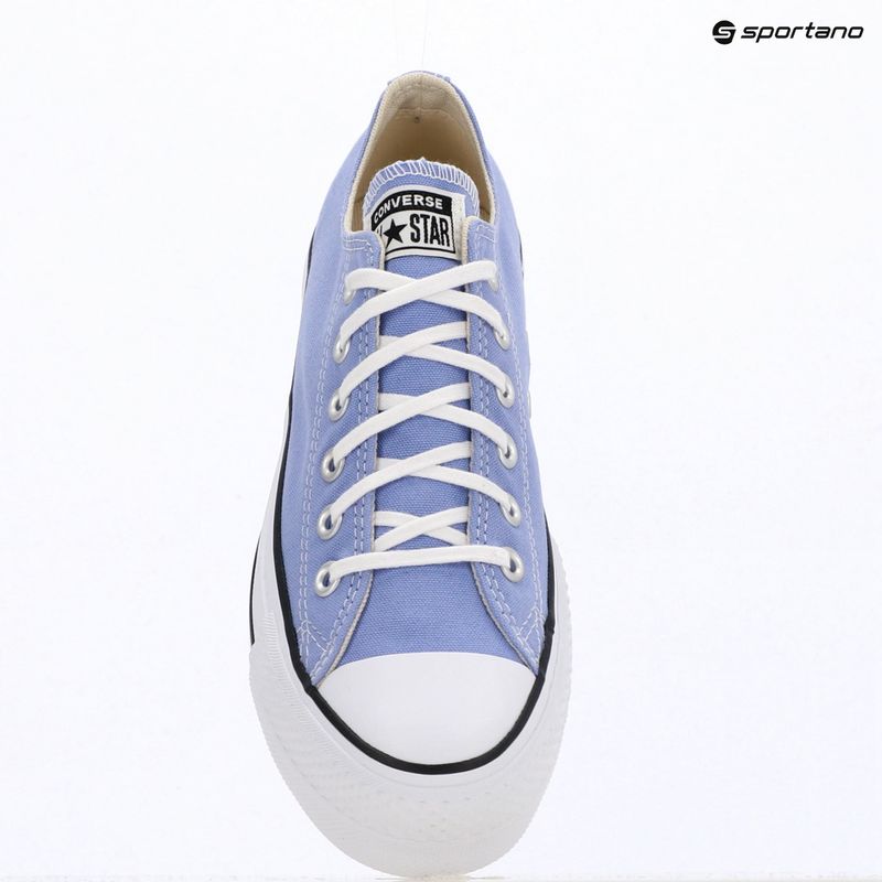 Кеди жіночі Converse Chuck Taylor All Star Lift Platform very peri/white/black 9