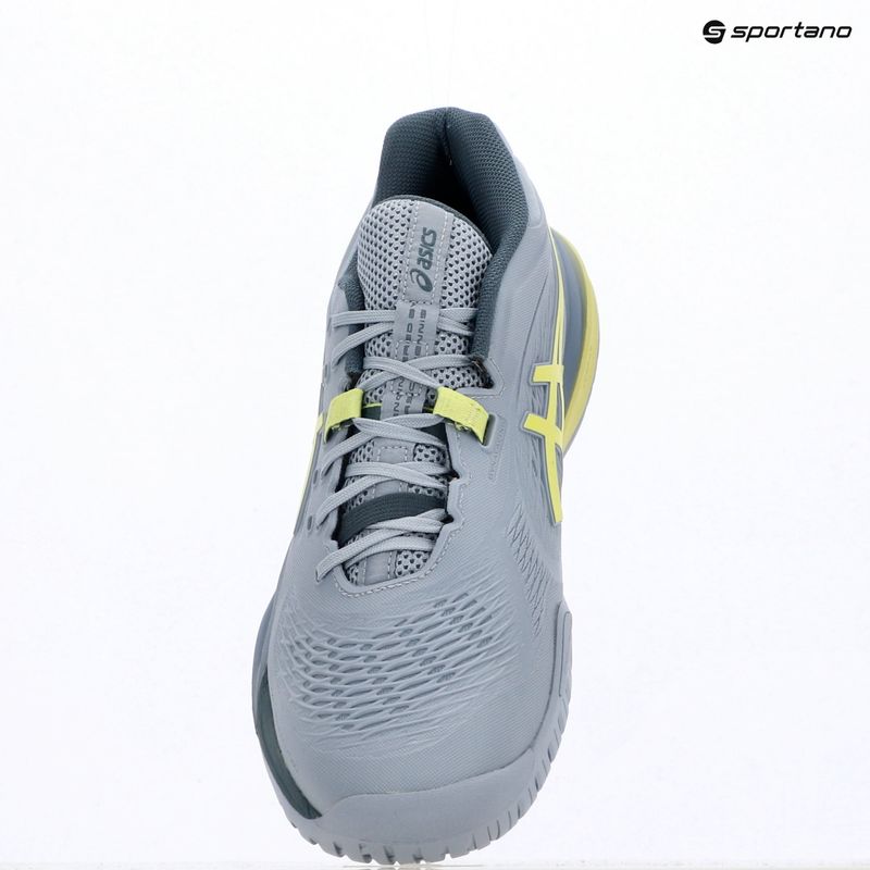 Кросівки тенісні чоловічі ASICS Gel-Resolution X grey blue/pistachio 16