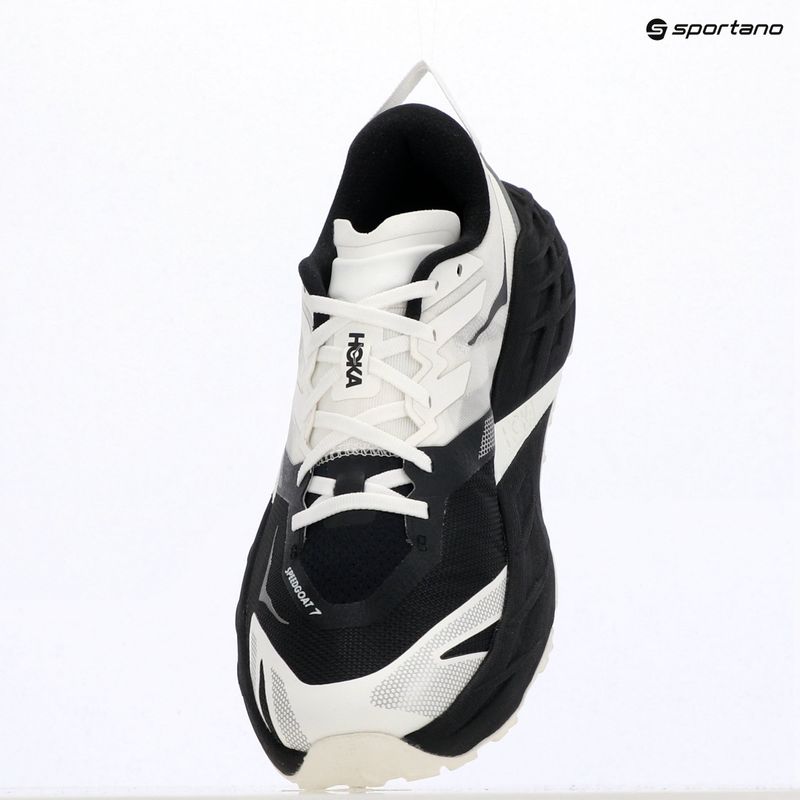 Чоловічі бігові кросівки HOKA Speedgoat 7 Wide black/white 17
