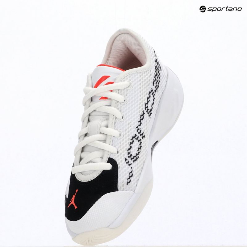 Кросівки для баскетболу дитячі Nike Jordan Luka 77 GS Jr white/black/sail/bright crimson 12