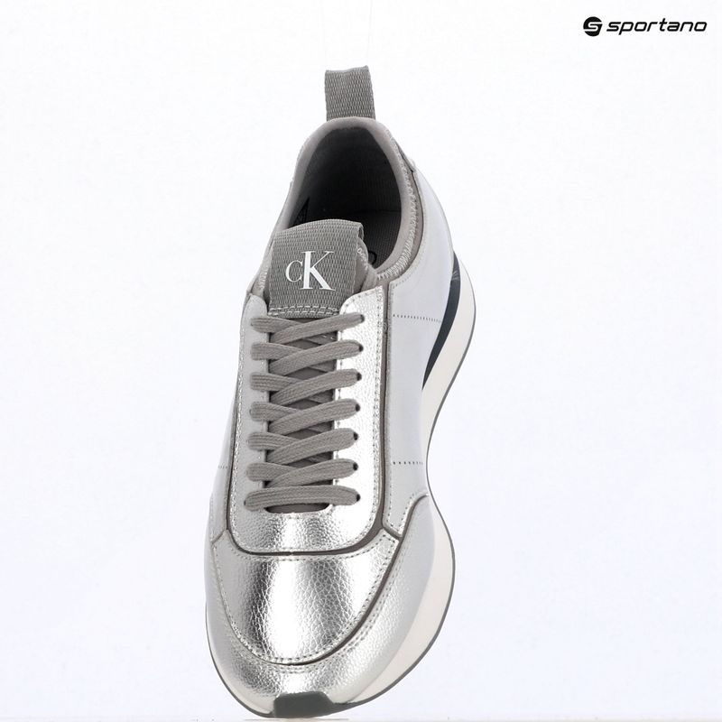 Взуття жіноче Calvin Klein HW0HW03287 Retro Runner Metallic silver 9