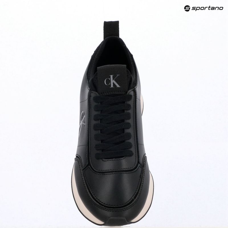 Взуття жіноче Calvin Klein HW0HW03118 Retro Runner Sock PANL Leather Neo black/crystal grey 9