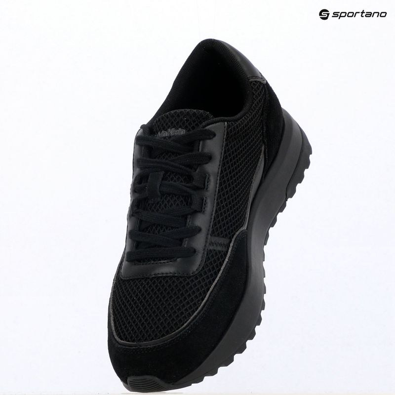 Взуття чоловіче Calvin Klein HM0HM02215 City Runner Laceup Nylon Recycled Suede triple black 9