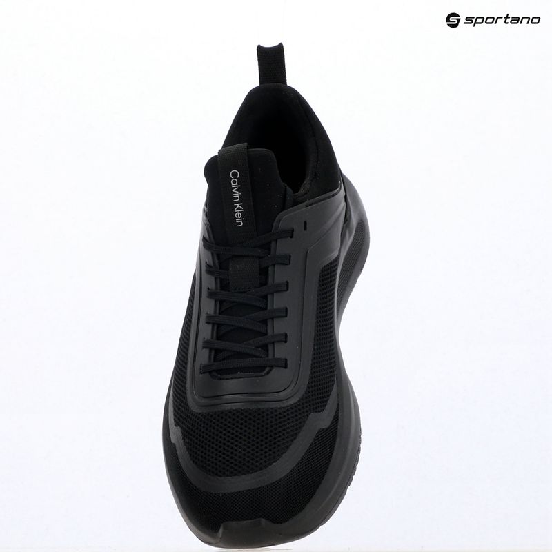 Кросівки чоловічі Calvin Klein HM0HM02164 Light Eva Run Lace Sock triple black 9