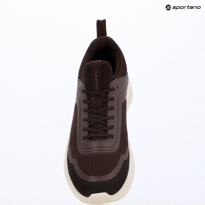 Кросівки чоловічі Calvin Klein HM0HM02164 Light Eva Run Lace Sock bordeaux 9