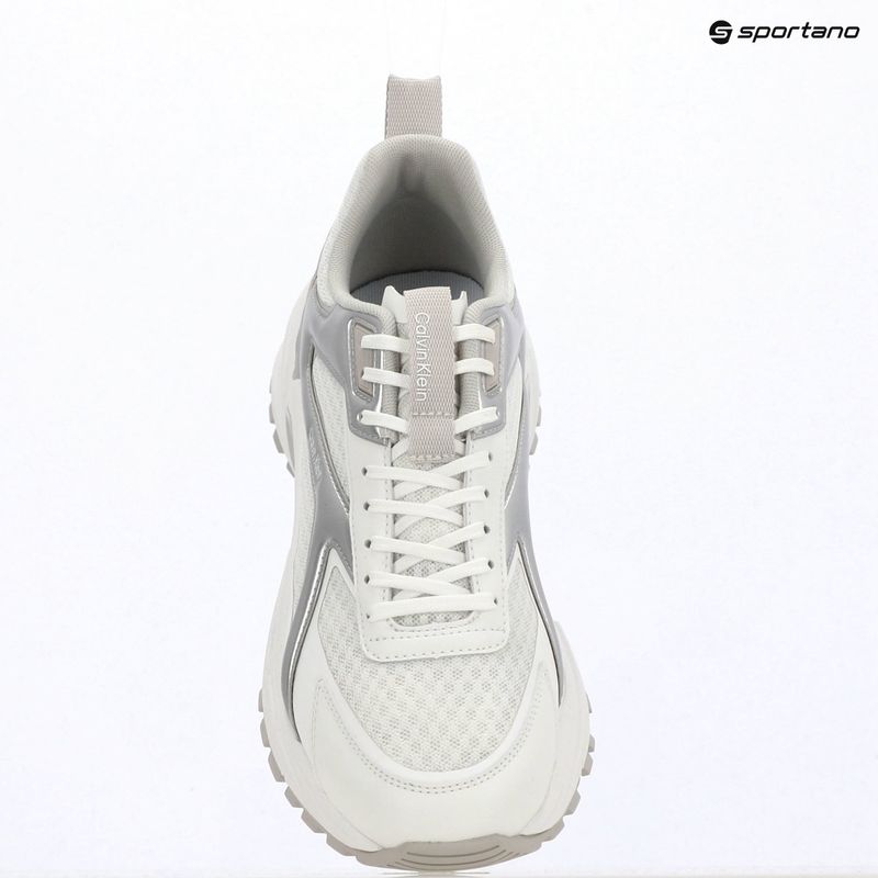Взуття чоловіче Calvin Klein HM0HM02341 Hike Runner Stripe Met Mix bright white/silver/light grey 9