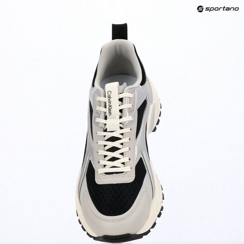 Взуття чоловіче Calvin Klein HM0HM02341 Hike Runner Stripe Met Mix black/silver/light grey 9