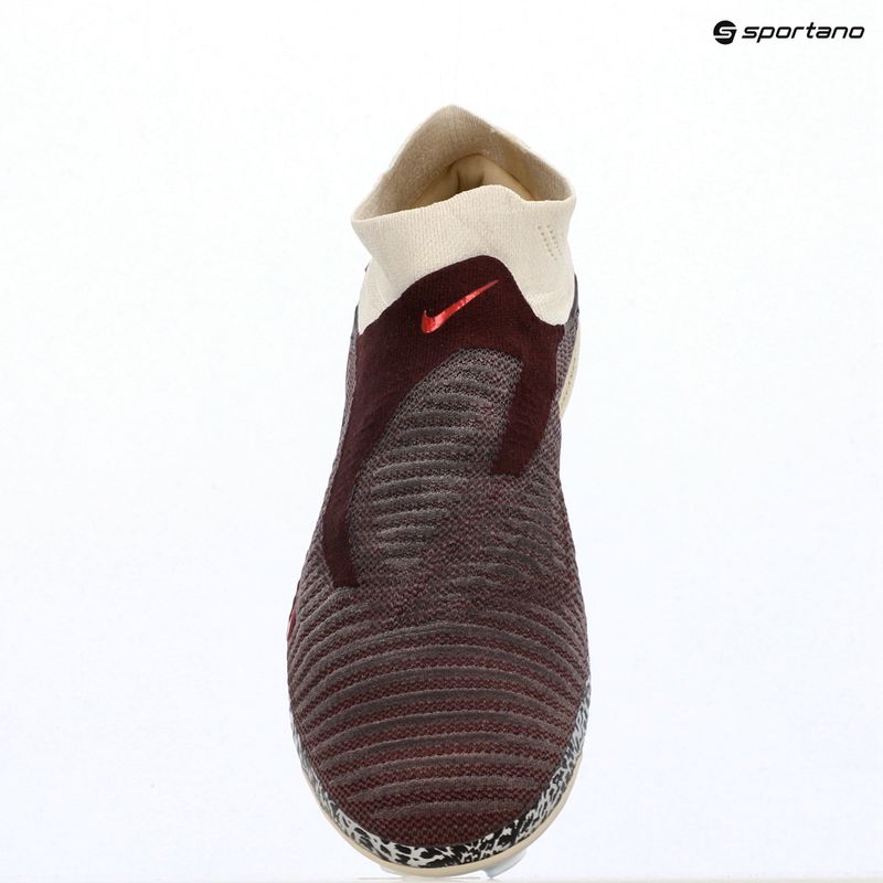 Кросівки футбольні чоловічі Nike United Phantom 6 High Elite FG burgundy crush/fossil/university red 13