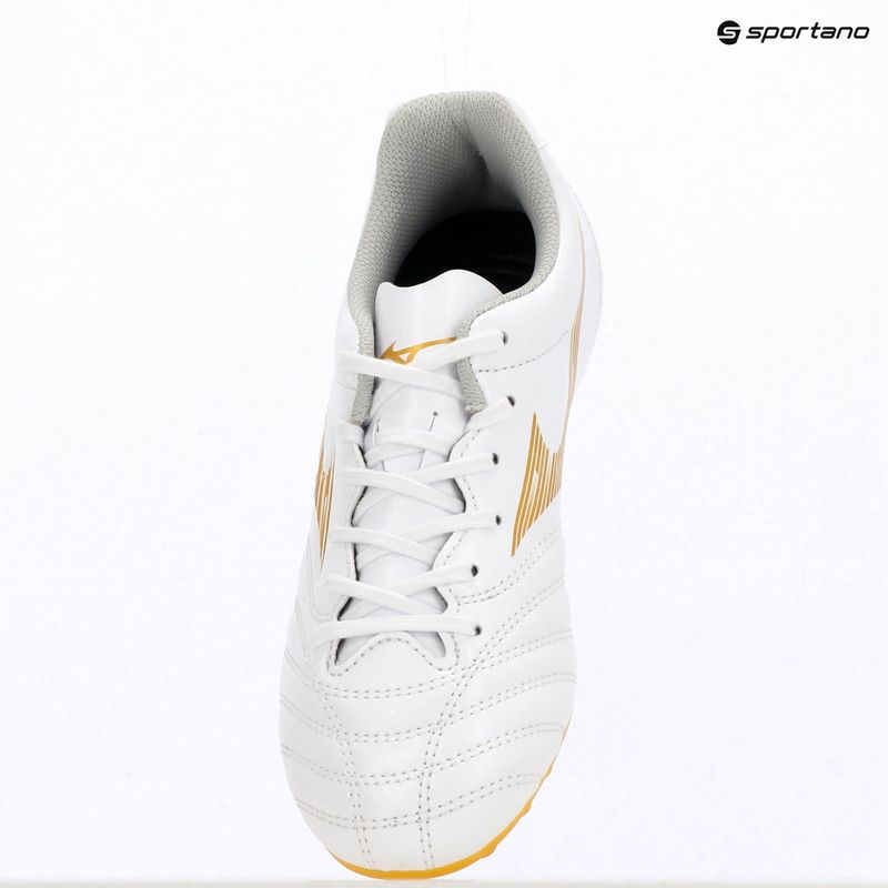 Кросівки футбольні дитячі Mizuno Monarcida Neo III Select AG white/mp gold 11