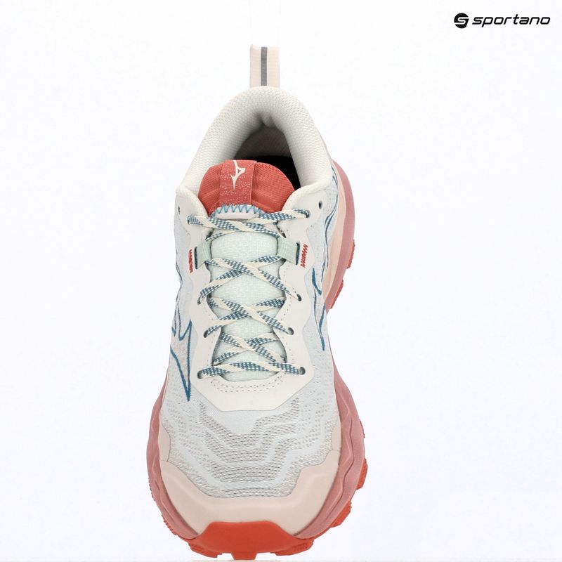 Кросівки для бігу жіночі Mizuno Wave Daichi 9 peach whip/larkspur/faded rode 9