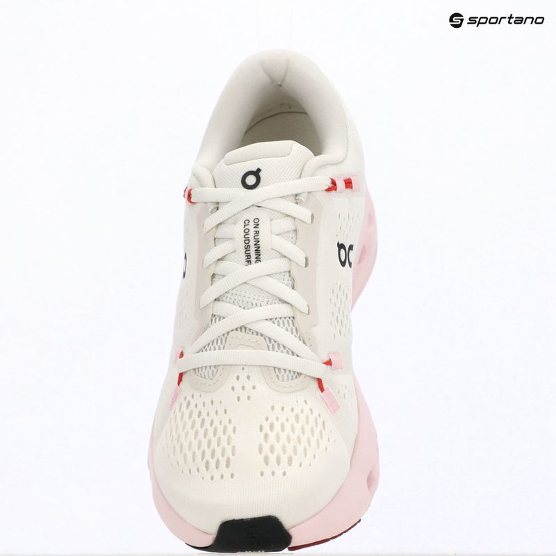 Кросівки для бігу жіночі On Cloudsurfer 2 ivory/peony 9