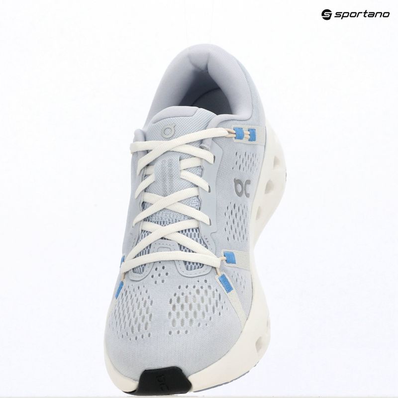 Кросівки для бігу жіночі On Cloudsurfer 2 heather/ivory 9