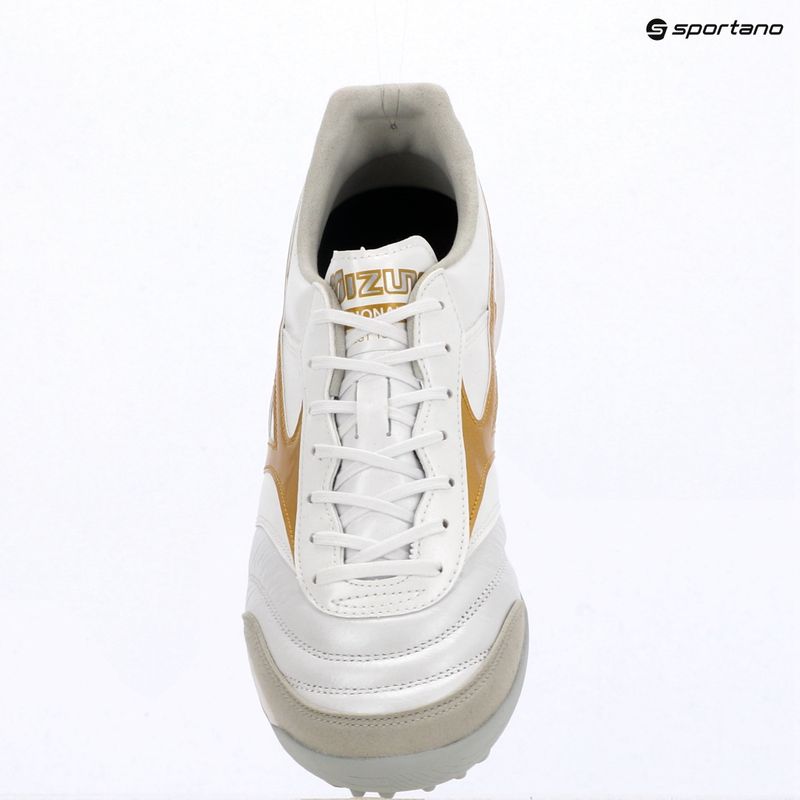 Кросівки футбольні Mizuno Morelia Sala Elite TF white/football gold/galaxy silver 15