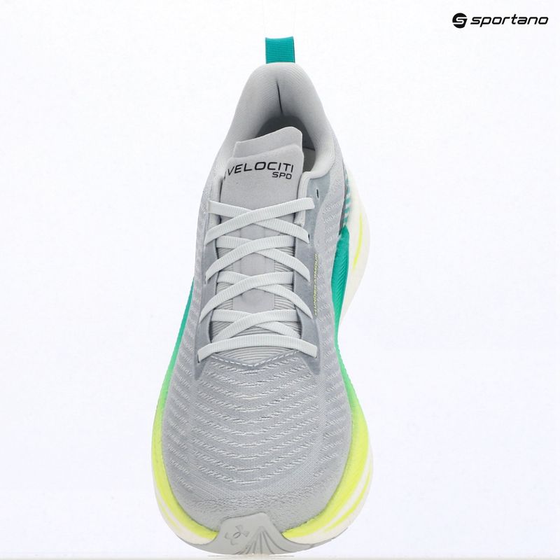 Кросівки для бігу чоловічі Under Armour Velociti SPD halo gray/green mode/black 9