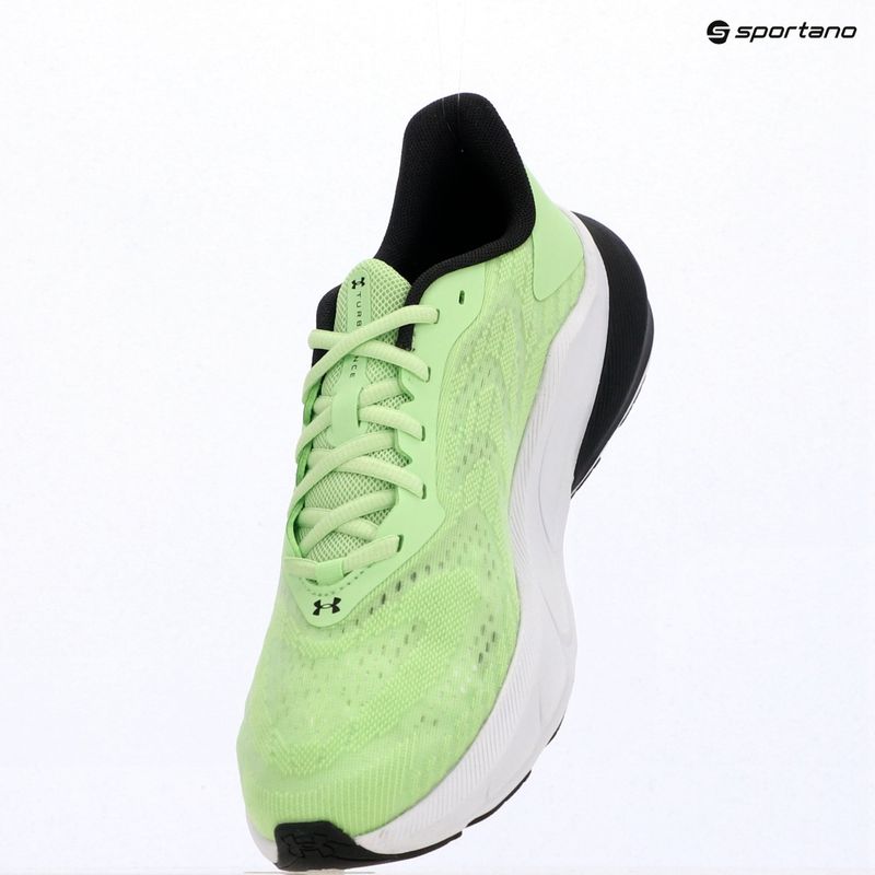 Кросівки для бігу чоловічі Under Armour Turbulance 3 lumos lime/black/black 9