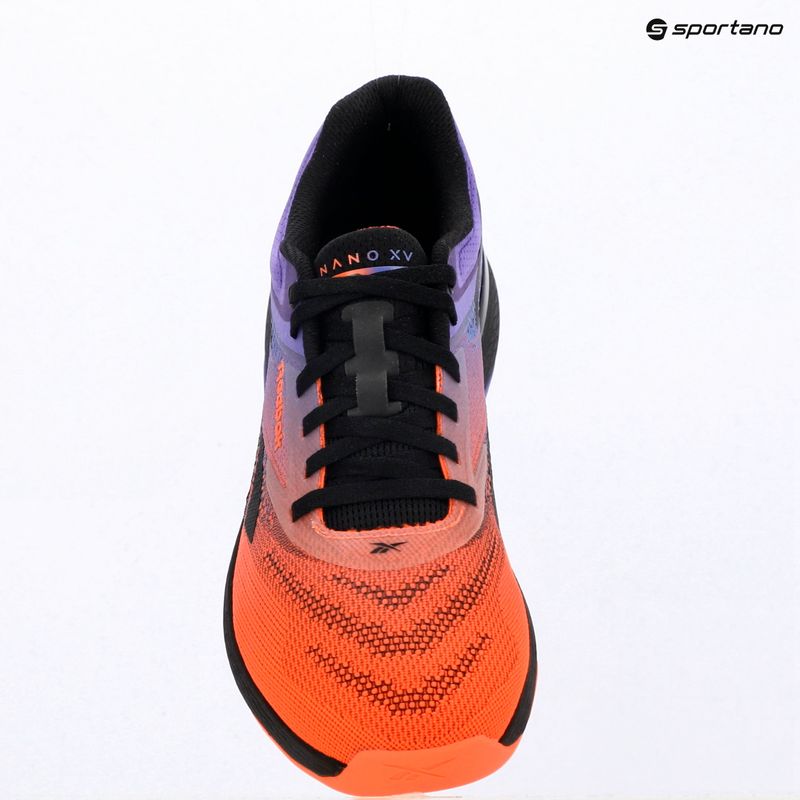 Кросівки для тренувань Reebok Nano X5 ftw white/flash orange/royal purple 9