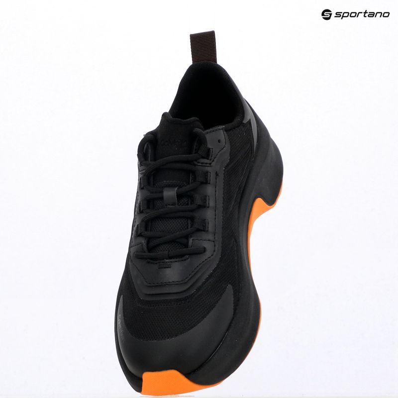 Взуття чоловіче Calvin Klein Volumax Chunky Runner Trainers HM0HM02224 black/vivid tangerine 9
