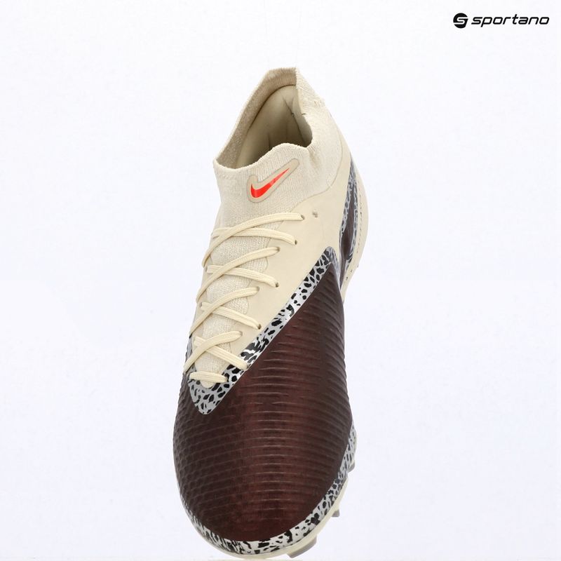 Кросівки футбольні чоловічі Nike United Phantom 6 High Academy MG burgundy crush/fossil/university red 9