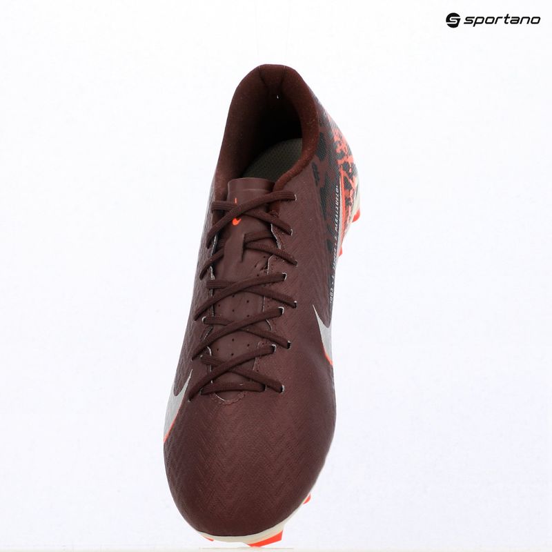Кросівки футбольні чоловічі Nike United Mercurial Vapor 16 Academy MG burgundy crush/metallic silver 9