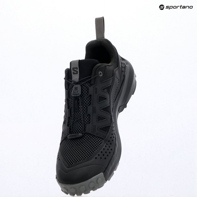 Кросівки туристичні чоловічі Salomon Techamphibian 5 black/black/castlerock 10