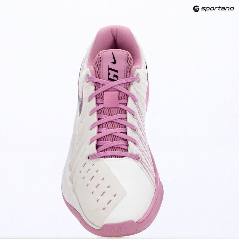 Кросівки для баскетболу чоловічі Nike G.T. Cut Academy 2 white/light magenta/purple dynasty 14